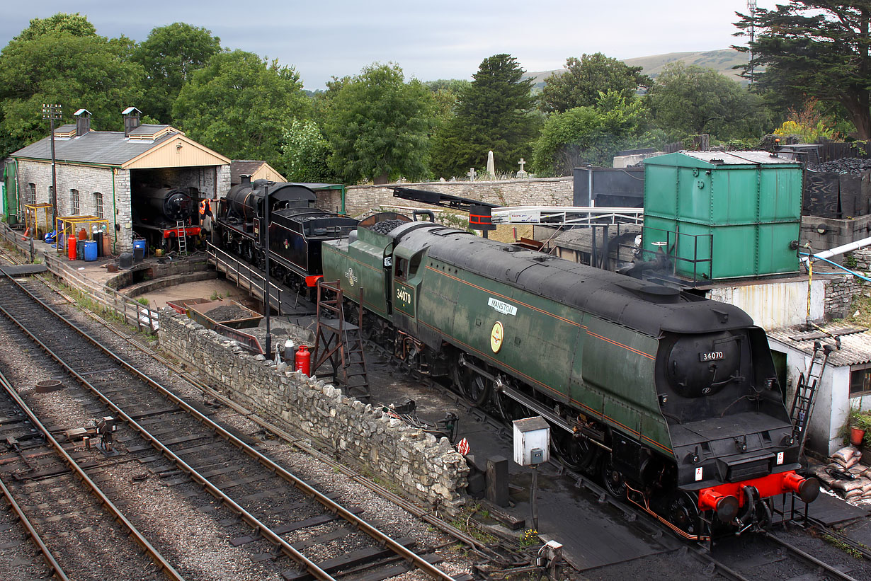 34070 Swanage 8 July 2023