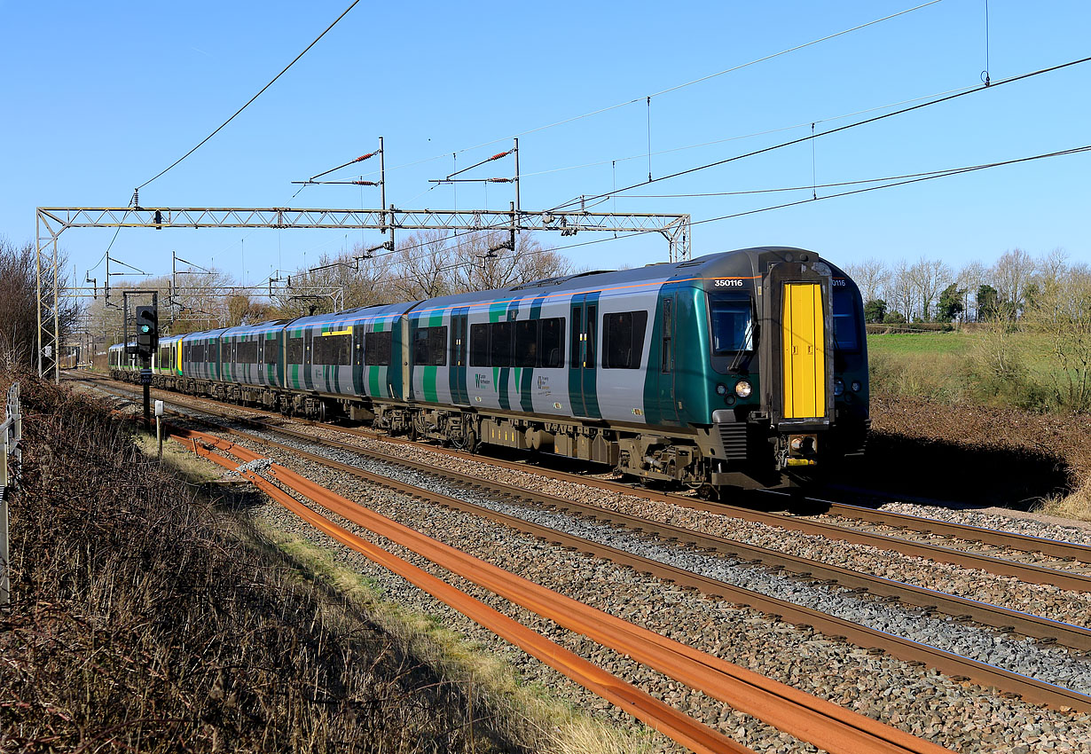 350116 & 350250 Blisworth 27 February 2022