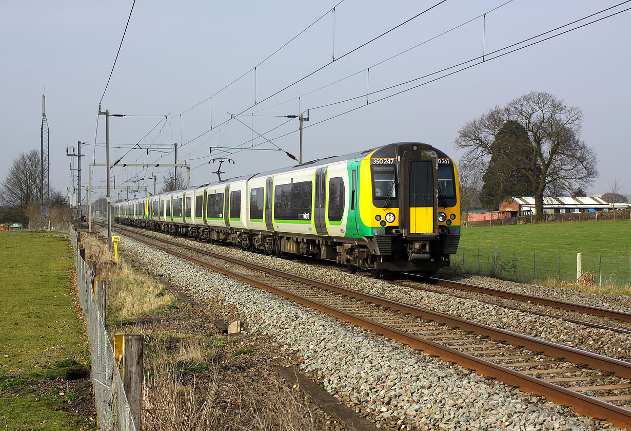 350247 & 350244 Milton Malsor 22 March 2012