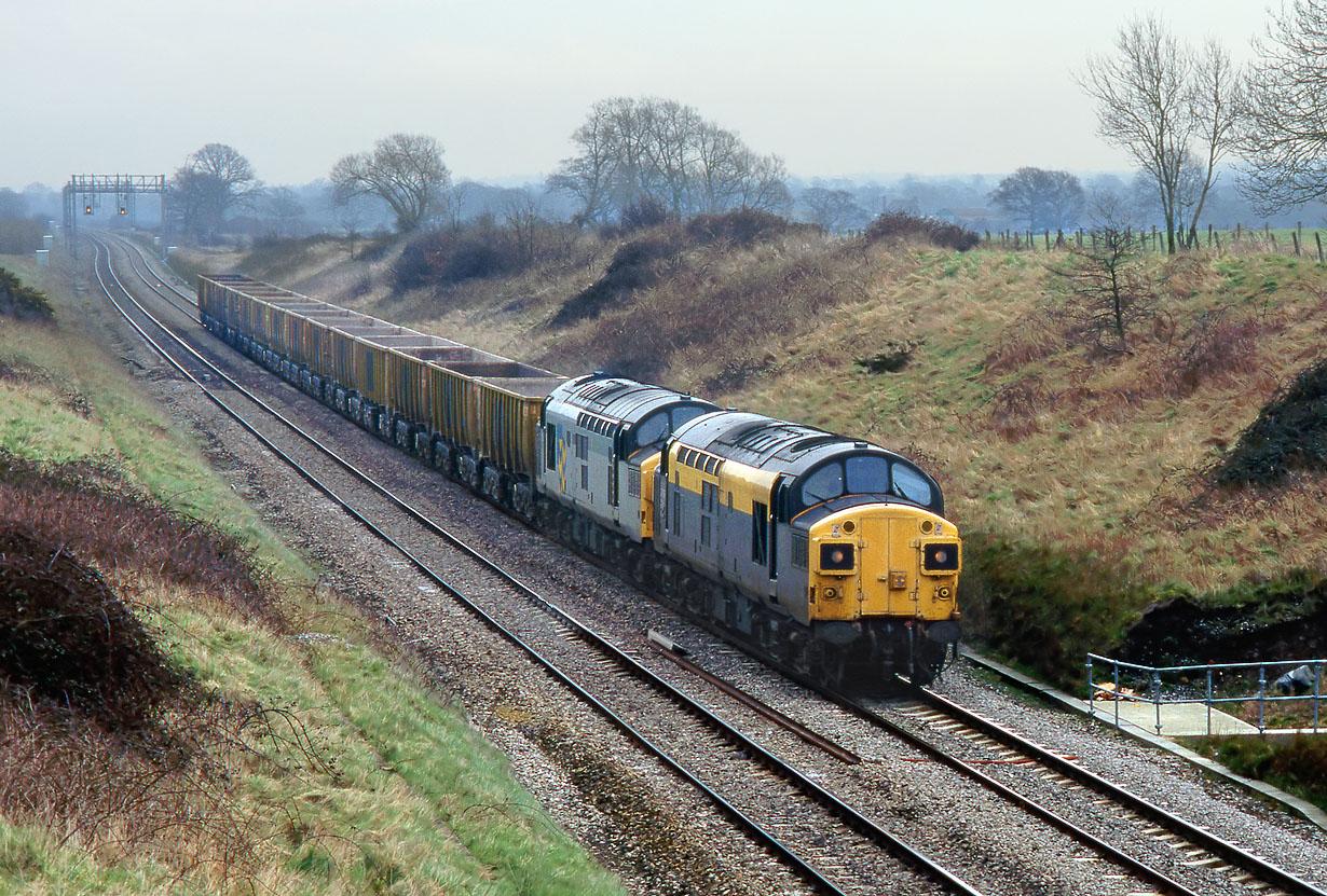 37097 & 37037 Baulking 14 March 1995