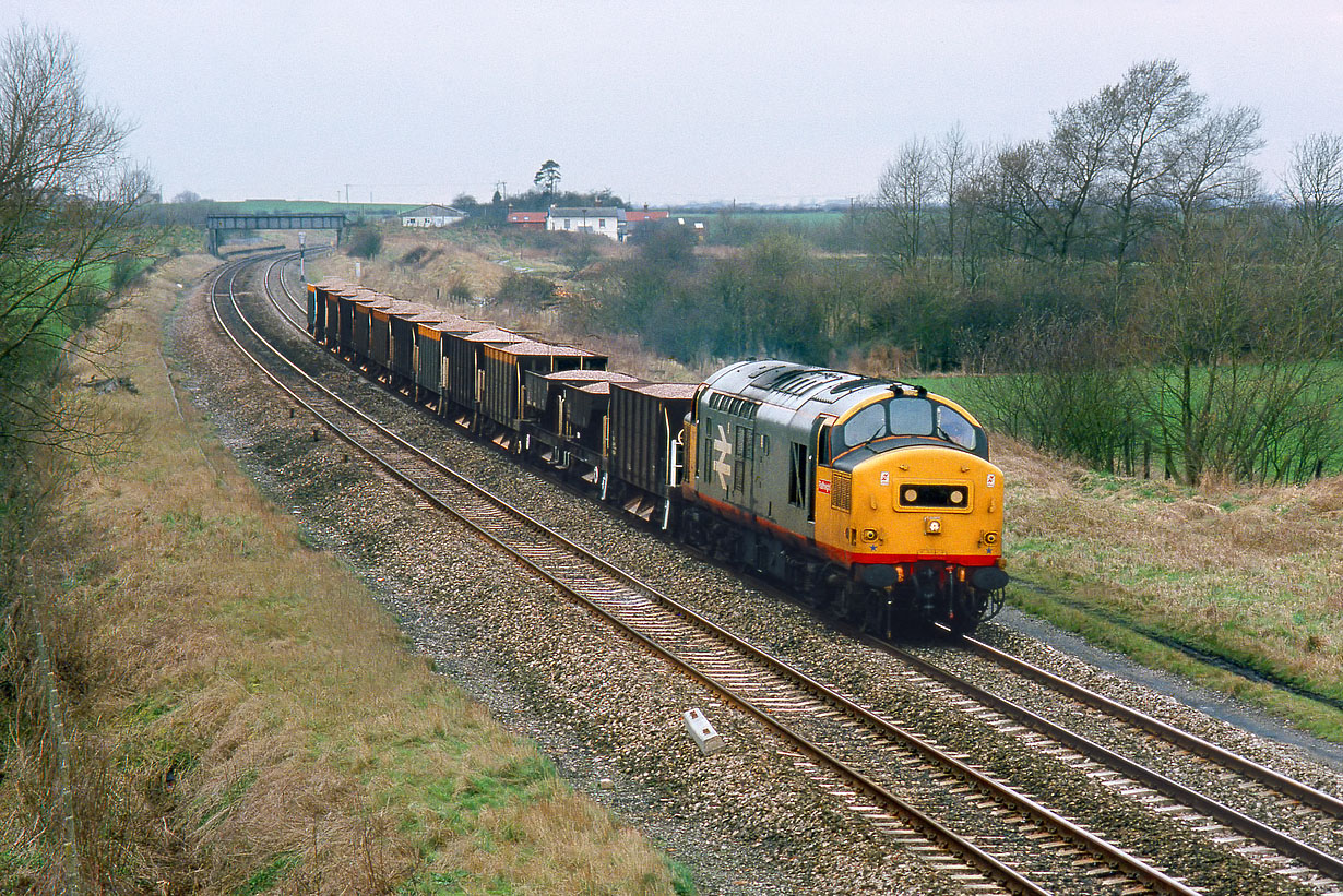 37372 Shrivenham (Ashbury Crossing) 18 March 1989