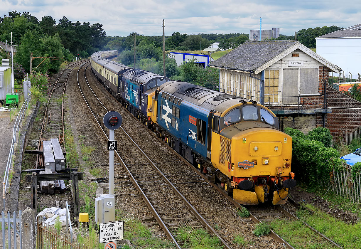 37402 & 37069 Thetford 14 August 2021