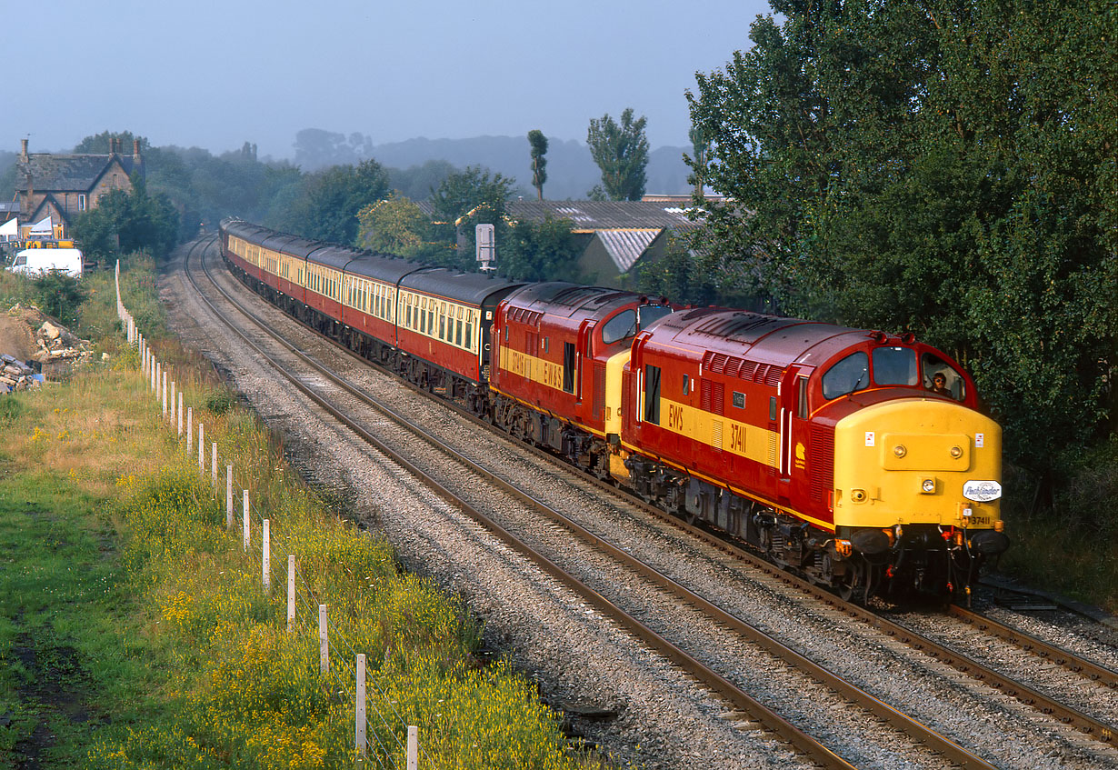 37411 & 37416 Stonehouse (Bristol Road) 12 July 1997