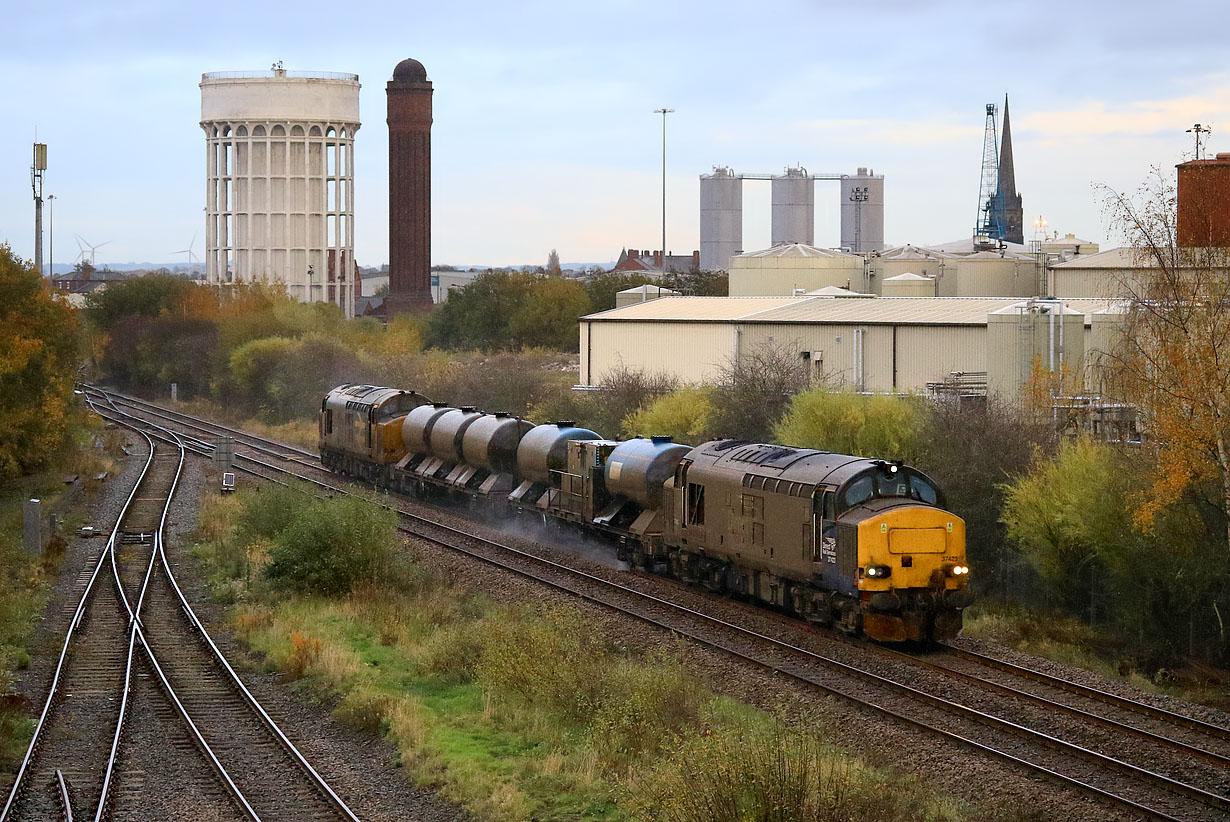 37423 Goole (Potters Grange Junction) 3 November 2020