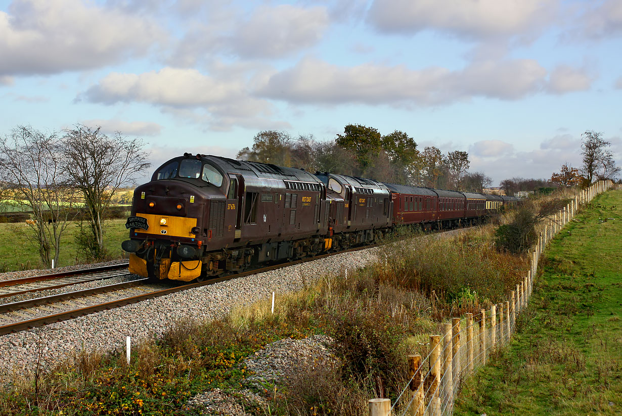 37676 & 37685 Shorthampton 6 November 2011