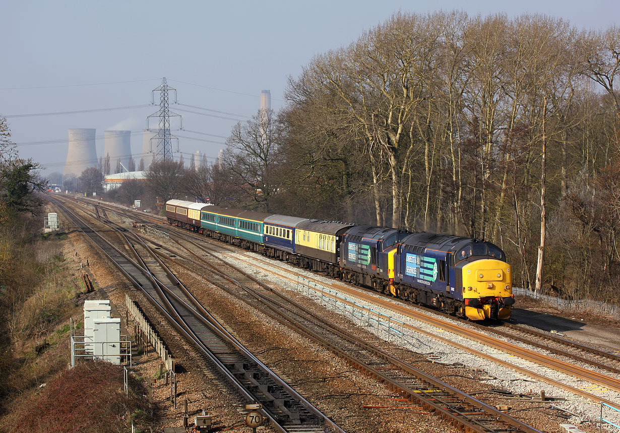 37682 & 37409 South Moreton (Didcot East) 8 March 2011