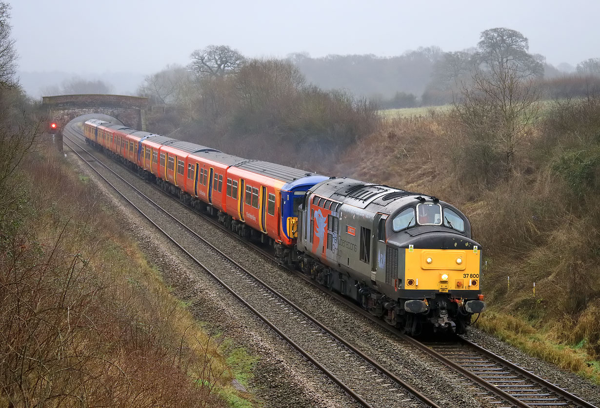 37800, 455736, 455704 & 456003 Shorthampton 18 January 2022