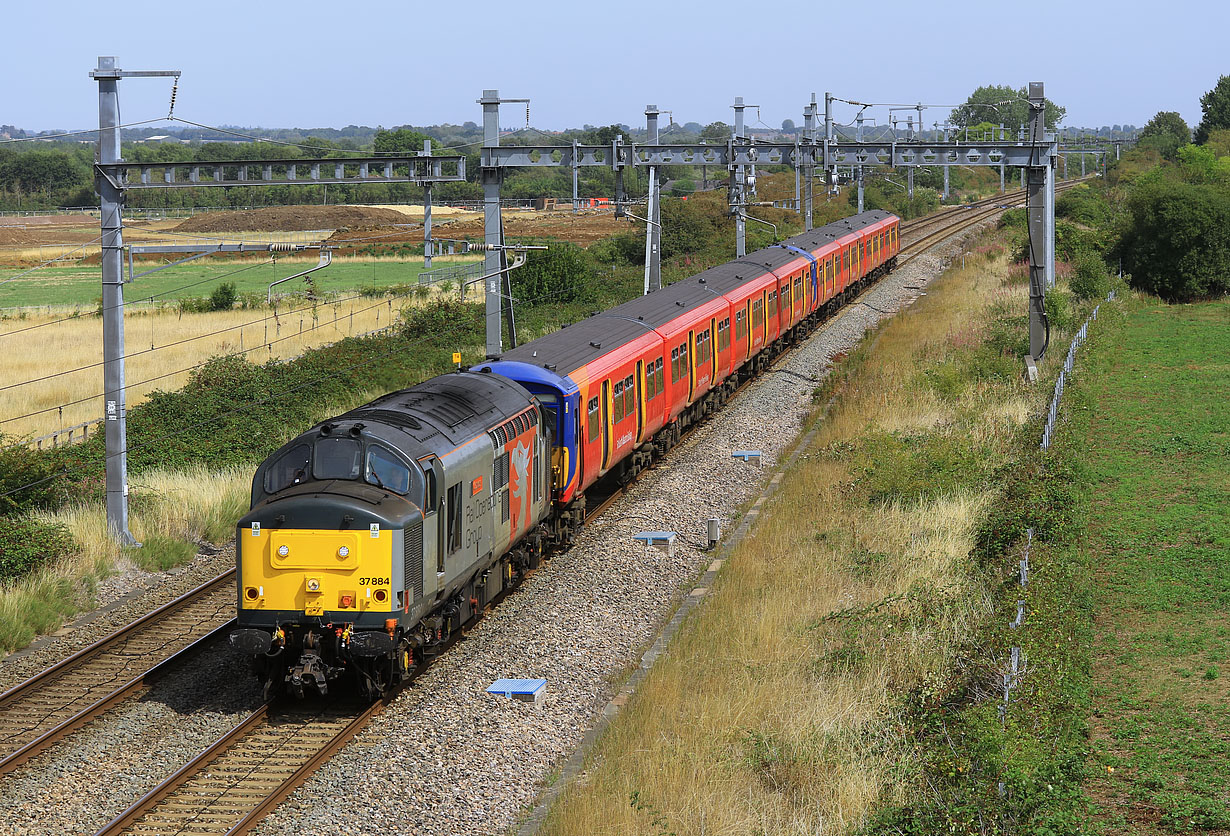 37884, 455919 & 455915 South Marston 11 August 2025