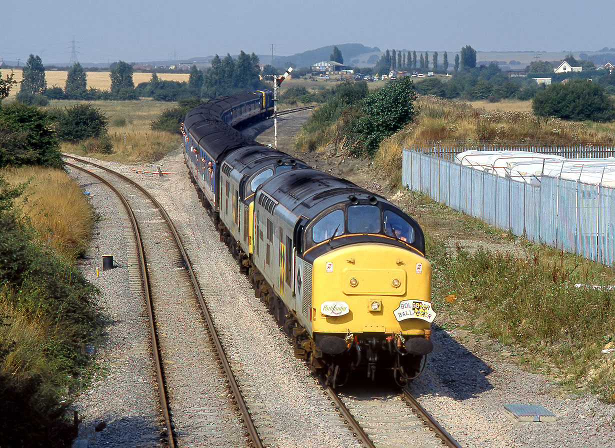 37899 & 37896 Dinnington 1 September 1991