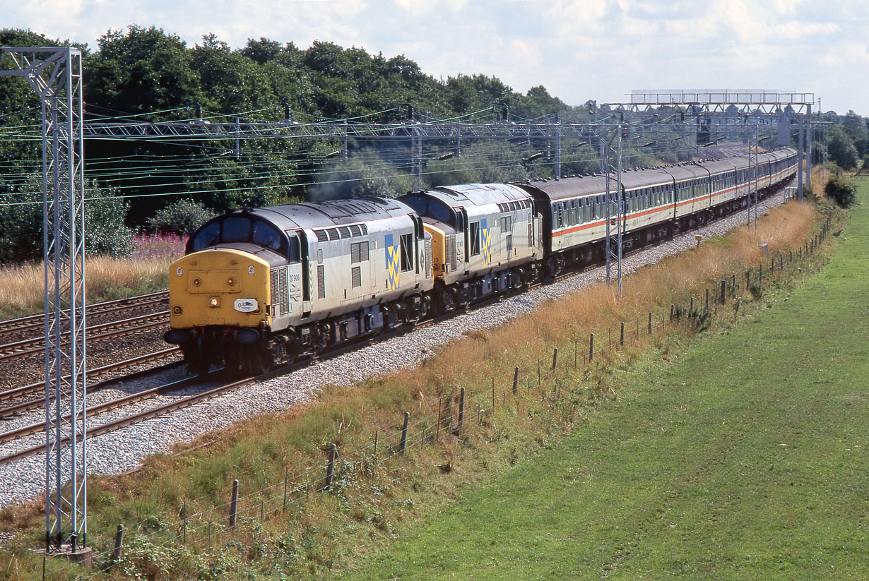 37906 & 37903 Slindon 21 August 1994