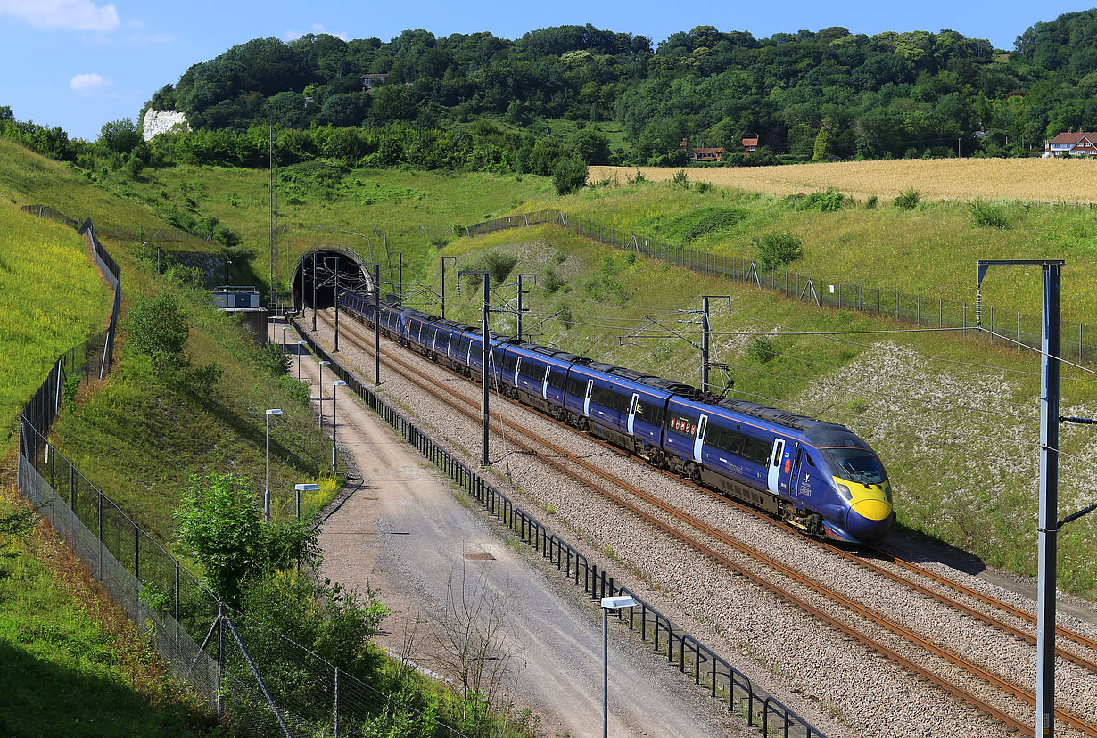 395018 & 395014 North Downs Tunnel 18 July 2021