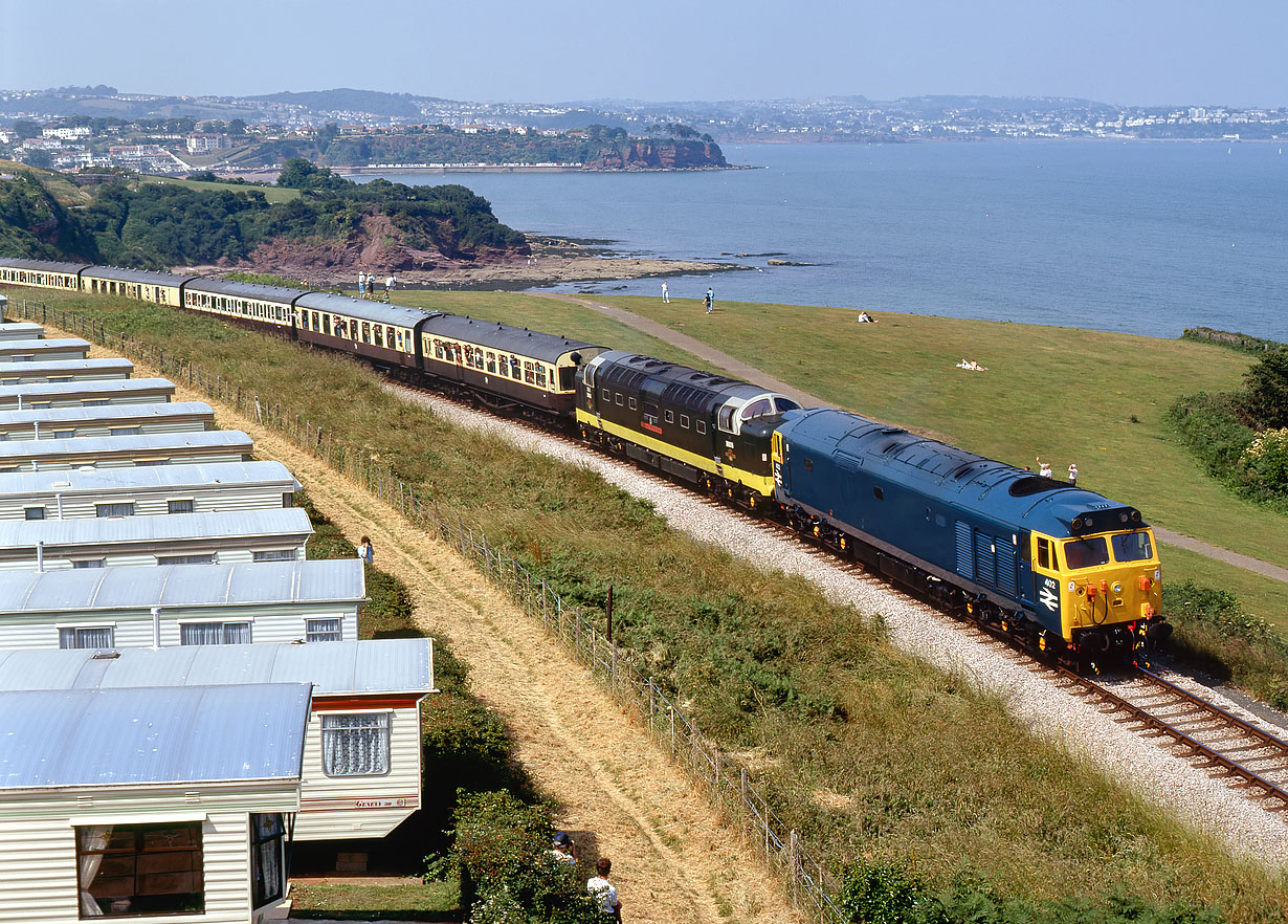 402 & D9016 Goodrington 21 June 1992