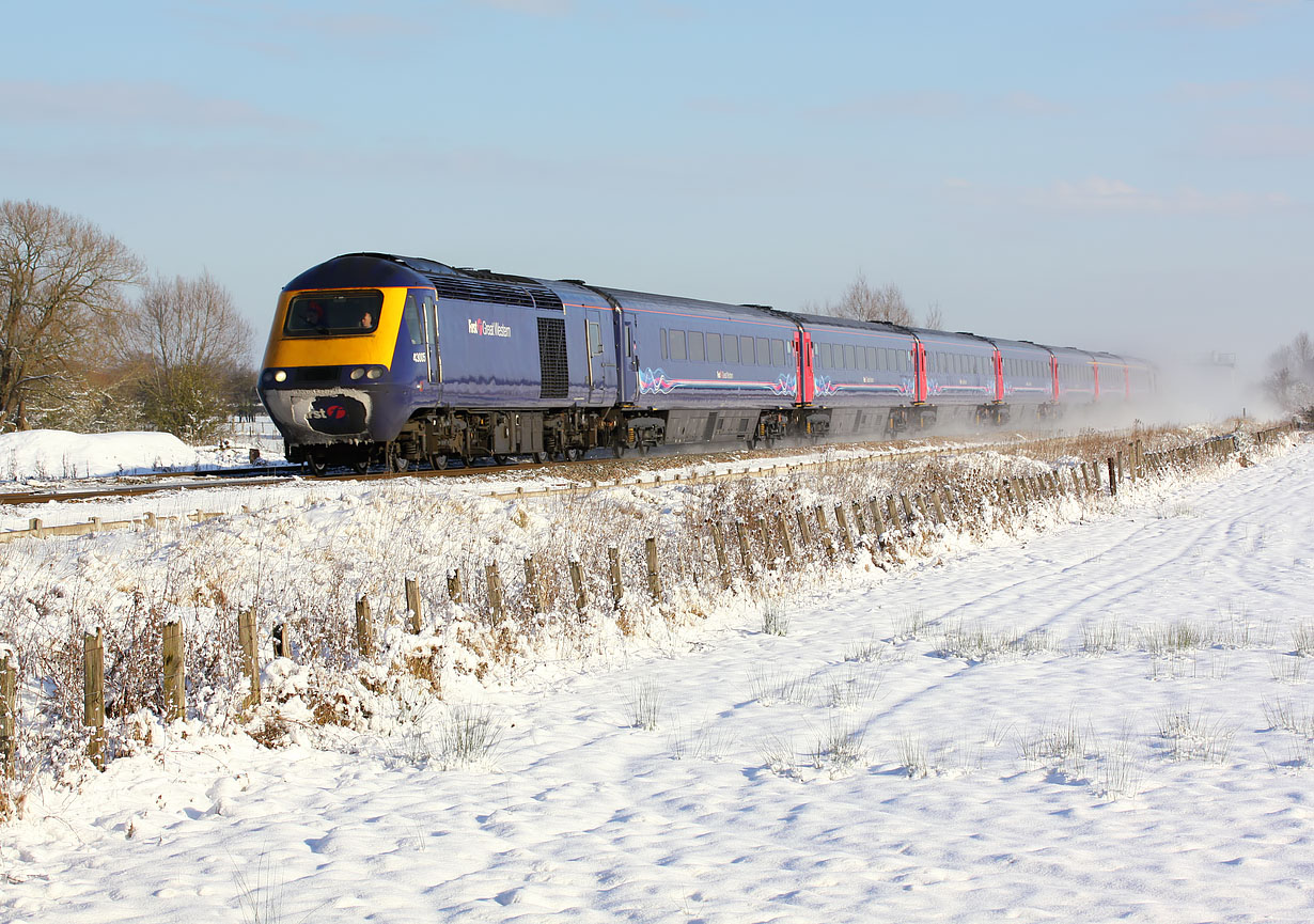 43005 Shrivenham (Ashbury Crossing) 7 January 2010