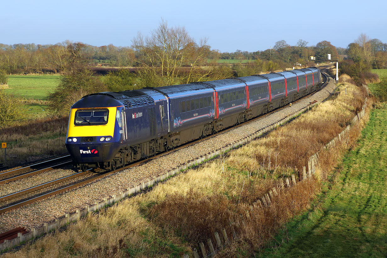 43028 Shrivenham (Ashbury Crossing) 30 October 2012