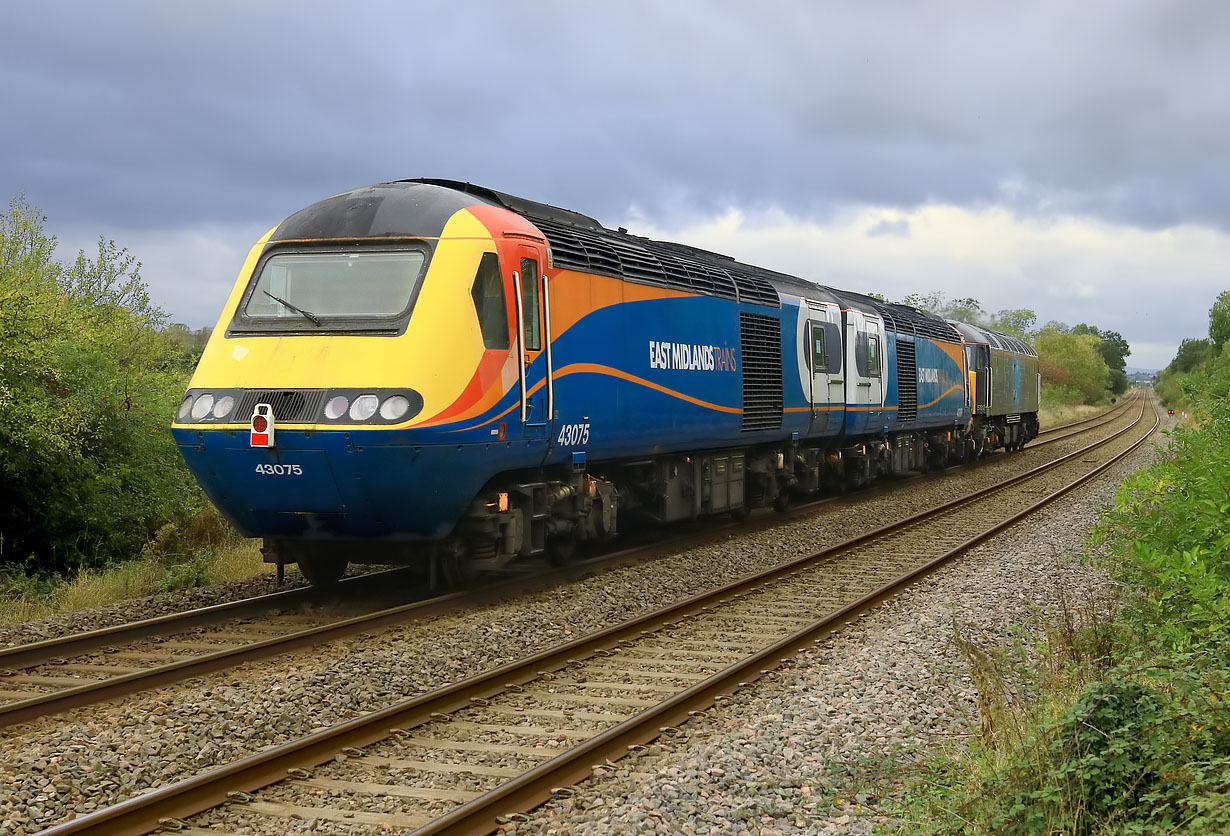 43075, 43061 & 57312 Honeybourne (Sheenhill Crossing) 27 October 2021