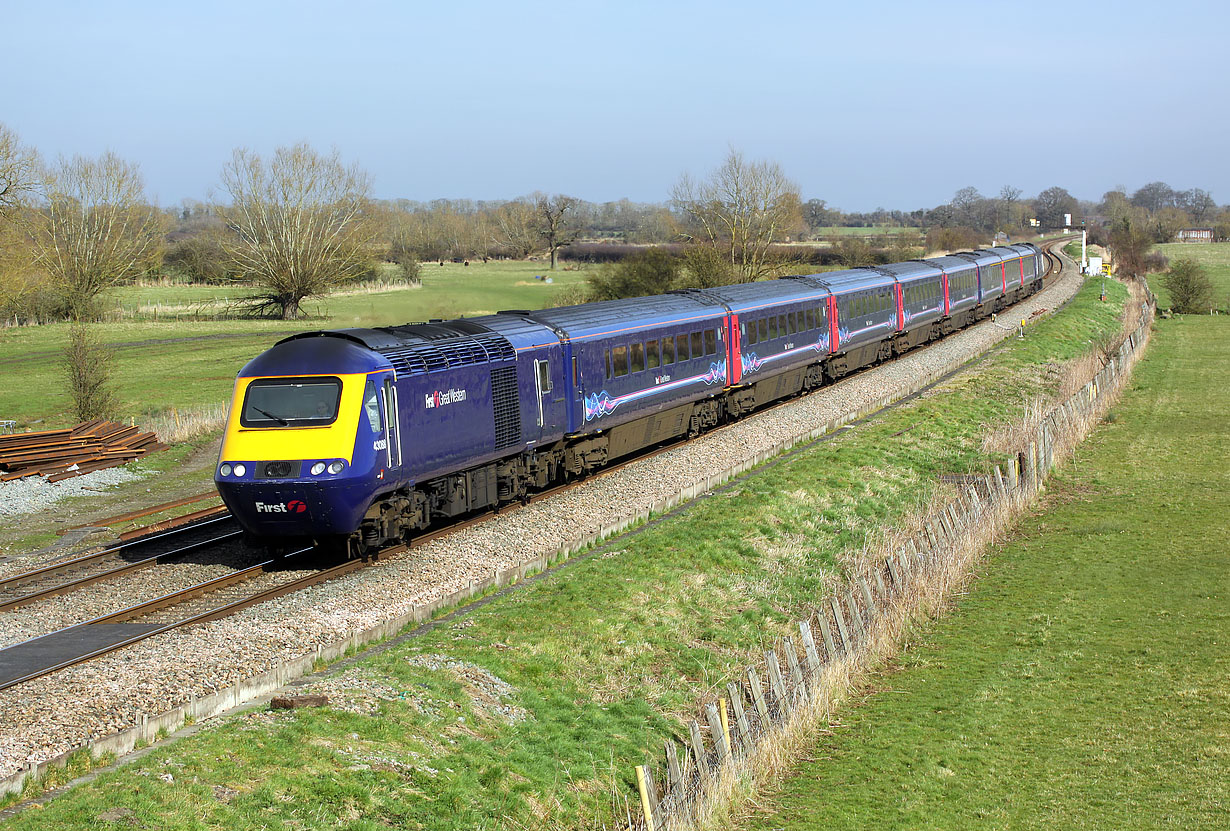 43088 Shrivenham (Ashbury Crossing) 15 March 2014