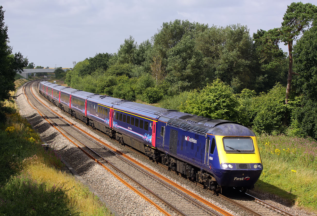 43094 Shrivenham (Ashbury Crossing) 9 August 2016