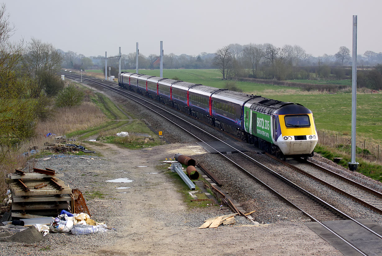 43126 Shrivenham (Ashbury Crossing) 28 March 2017