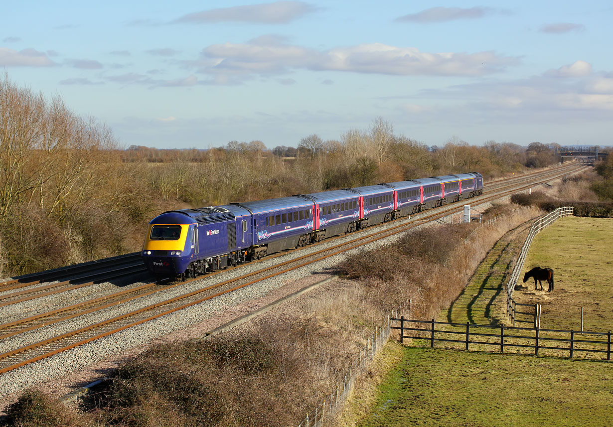 43131 Denchworth (Circourt Bridge) 30 January 2010