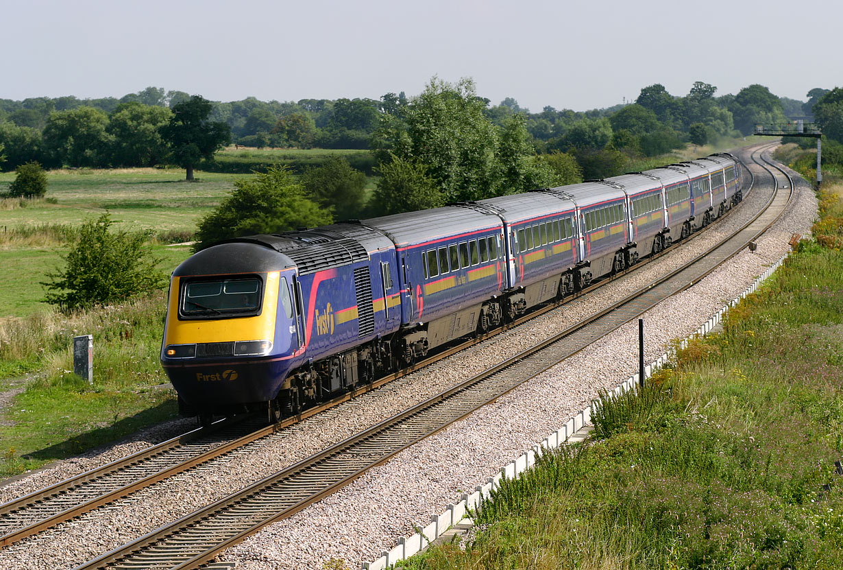 43144 Shrivenham (Ashbury Crossing) 8 August 2006