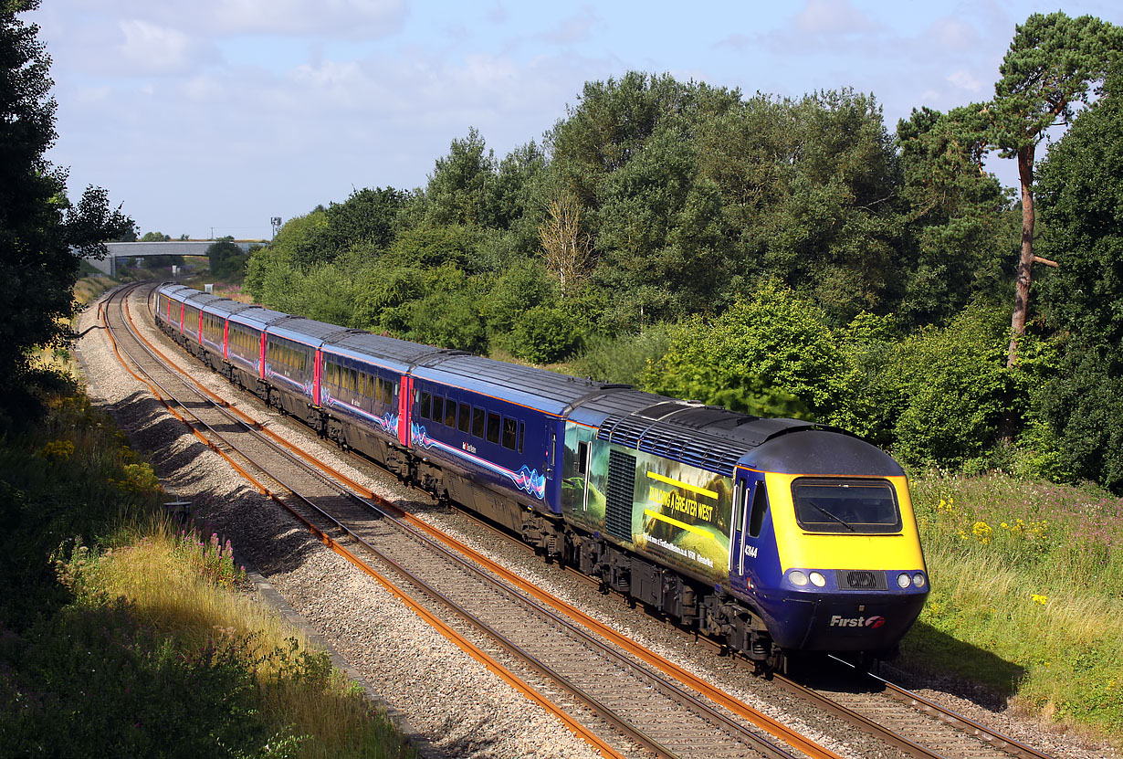 43144 Shrivenham (Ashbury Crossing) 9 August 2016