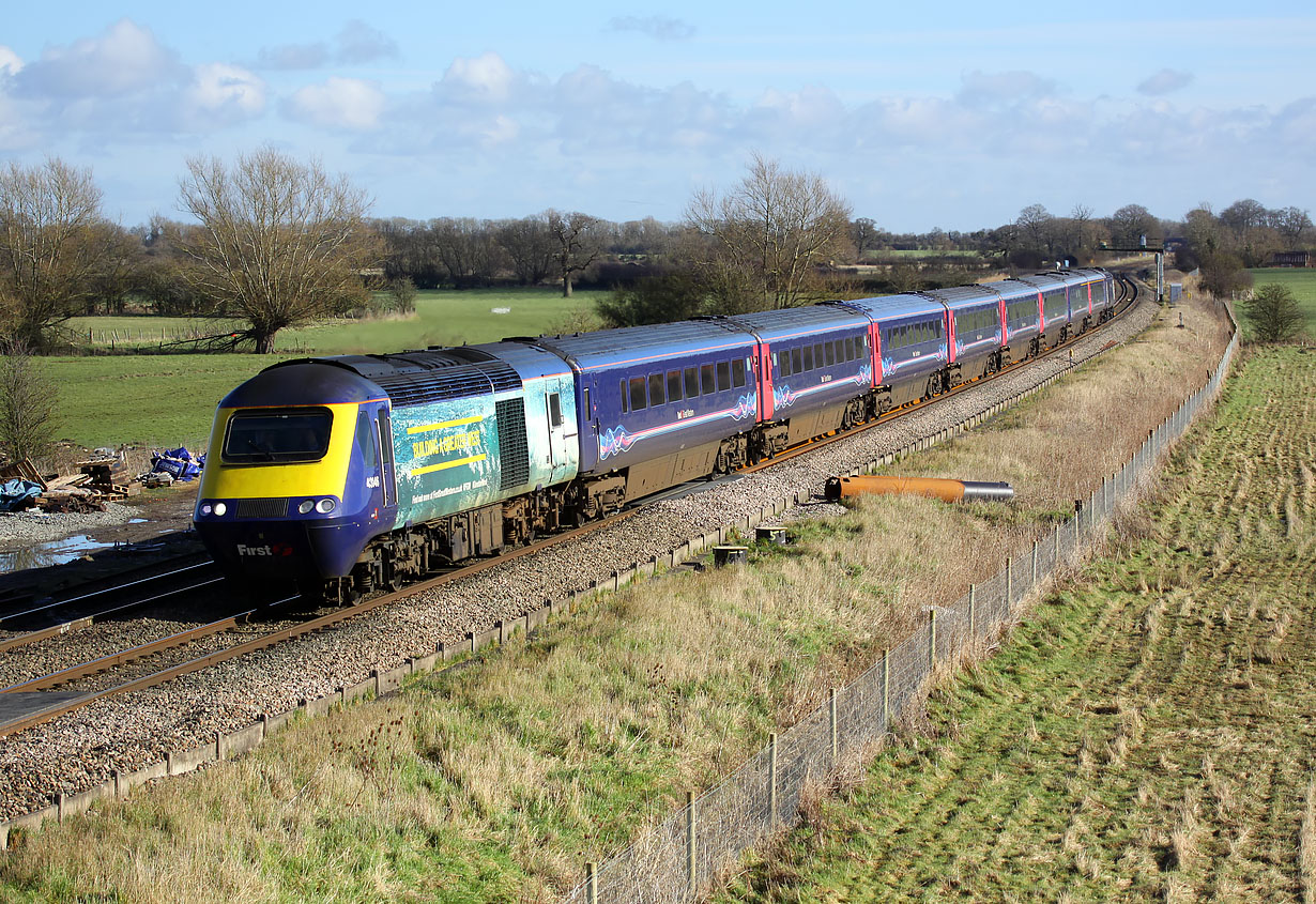 43146 Shrivenham (Ashbury Crossing) 18 February 2016