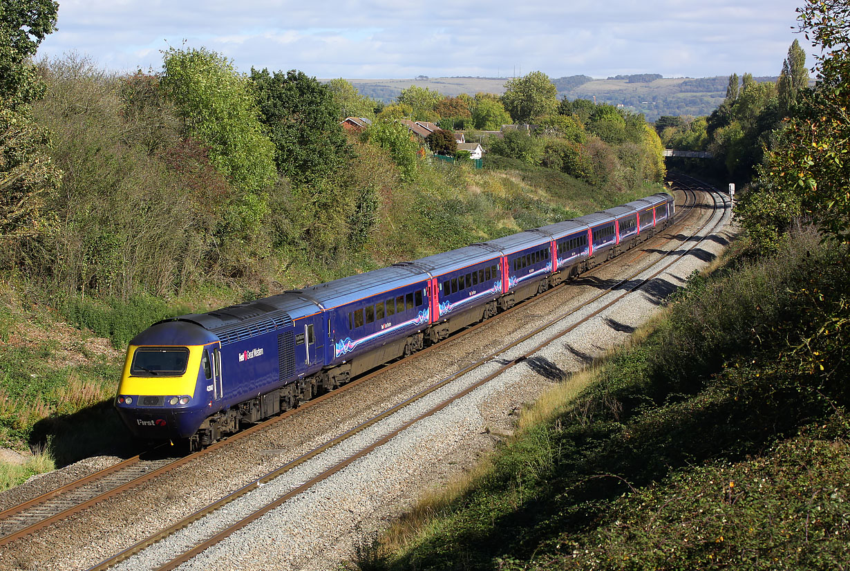 43147 Up Hatherley 5 October 2017