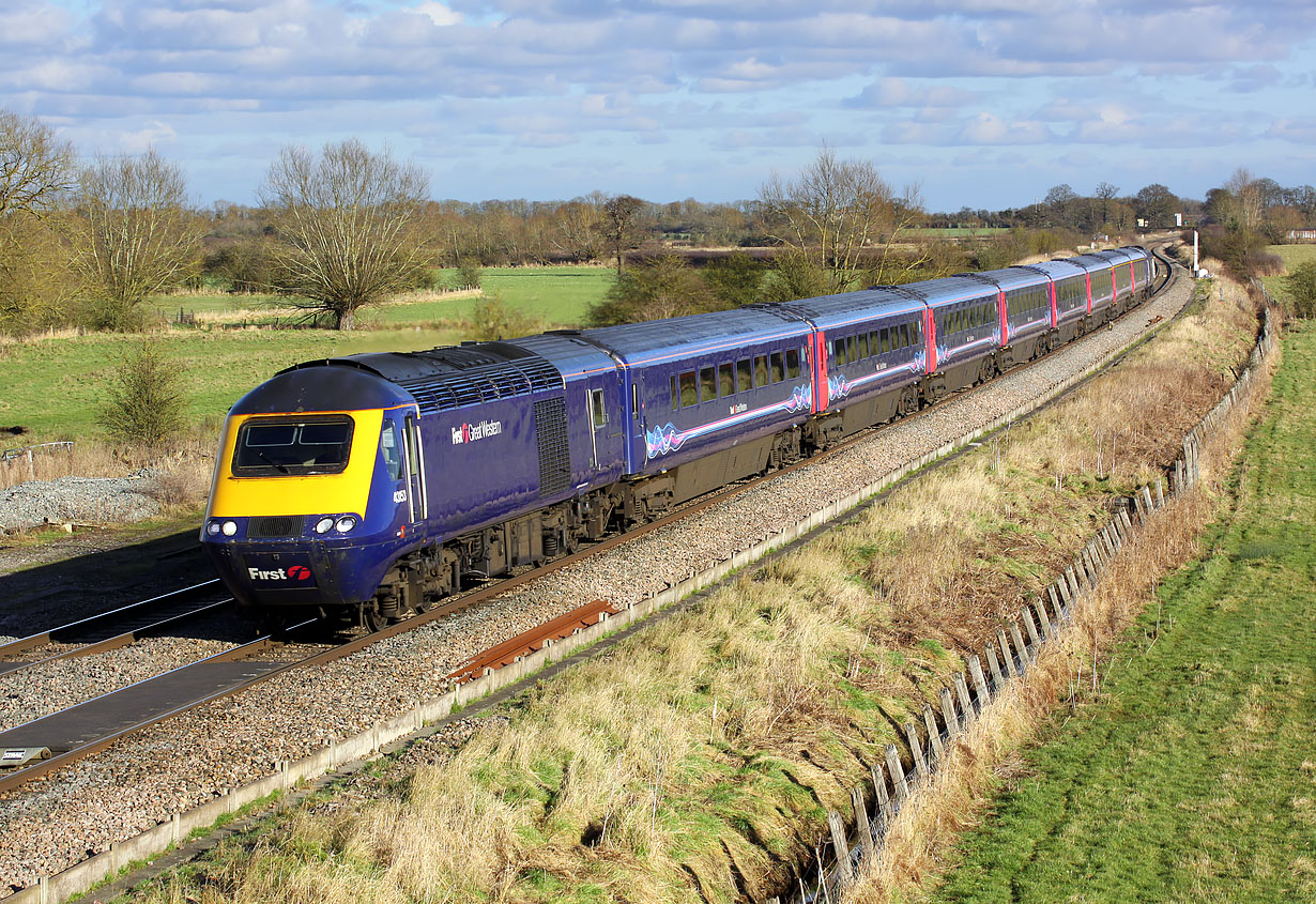 43153 Shrivenham (Ashbury Crossing) 2 February 2013