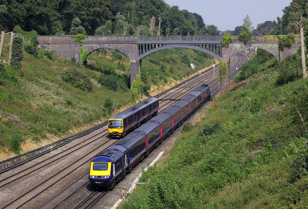 43158 & 166202 Sonning 16 August 2016