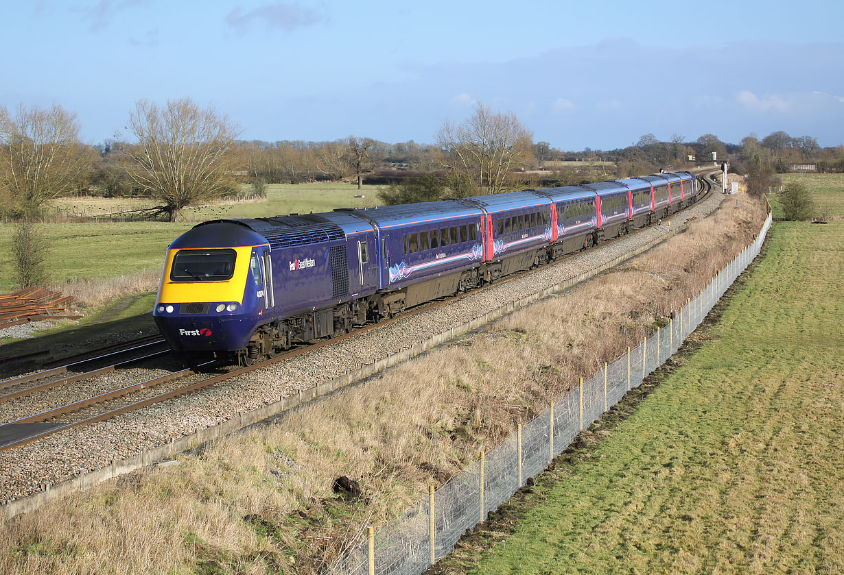 43174 Shrivenham (Ashbury Crossing) 28 January 2015