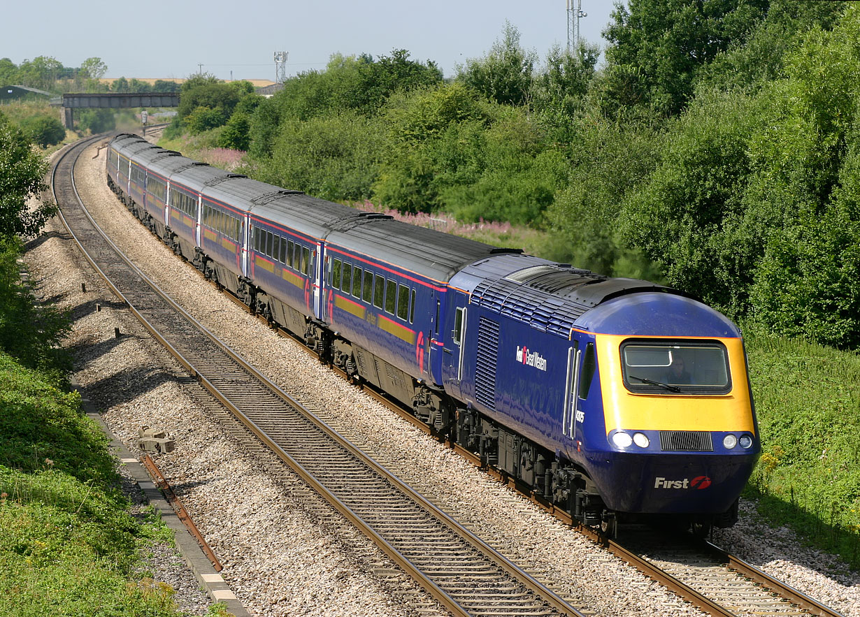 43175 Shrivenham (Ashbury Crossing) 8 August 2006