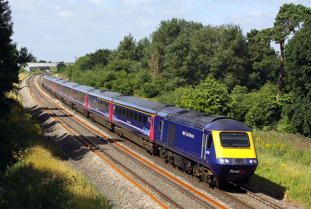 43176 Shrivenham (Ashbury Crossing) 9 August 2016