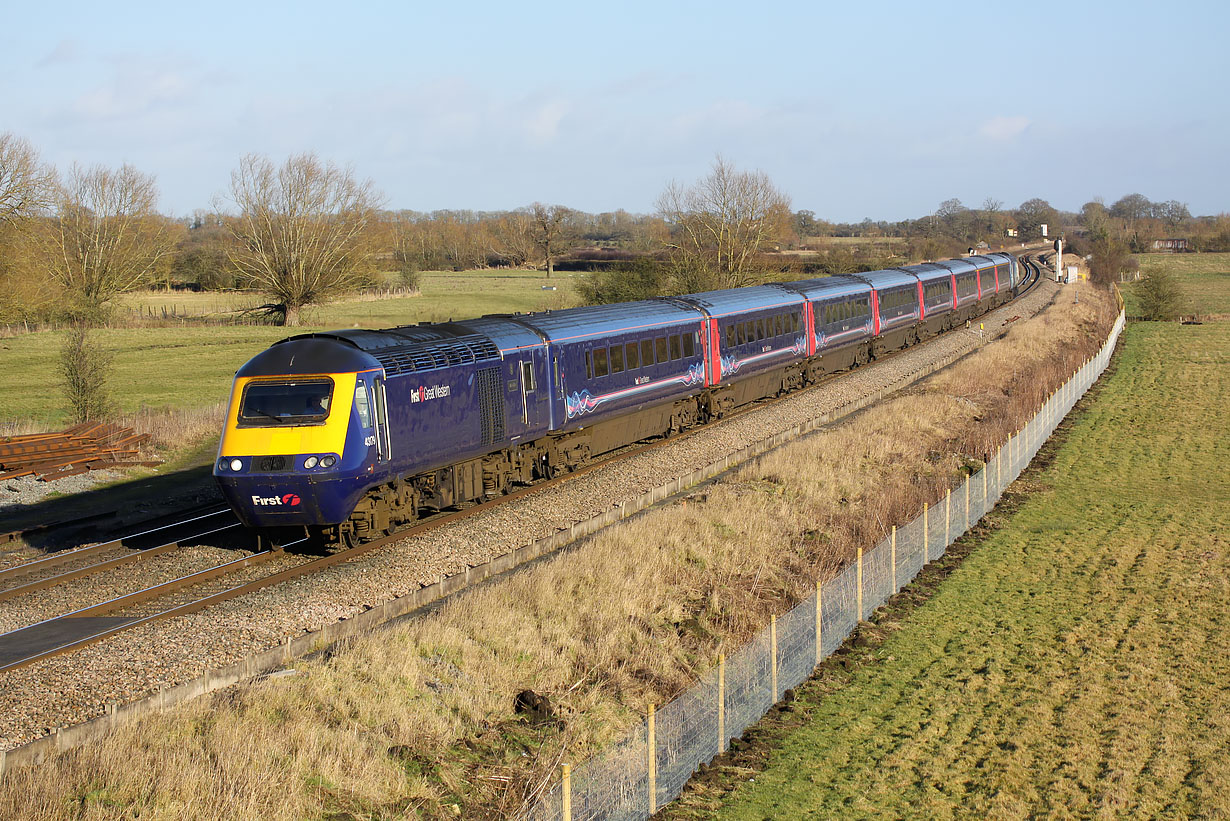 43179 Shrivenham (Ashbury Crossing) 28 January 2015
