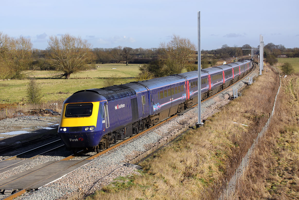 43180 Shrivenham (Ashbury Crossing) 4 February 2017