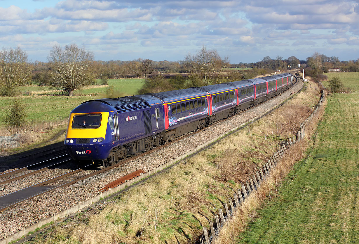 43189 Shrivenham (Ashbury Crossing) 2 February 2013