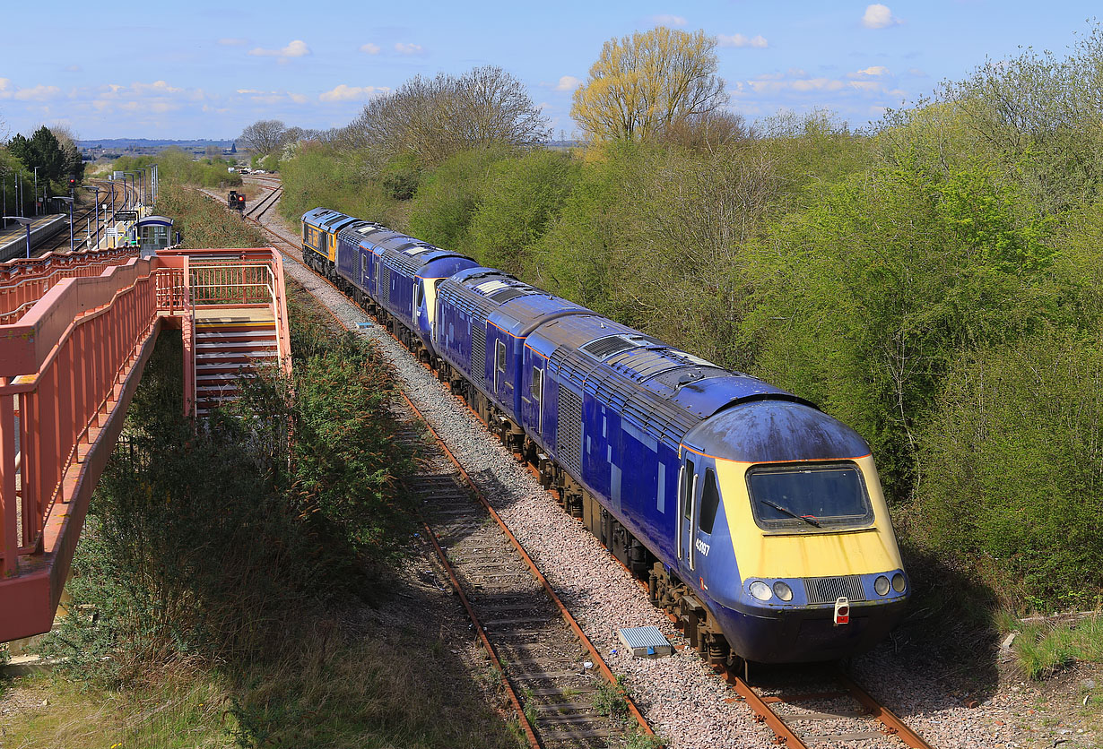 43197, 43193, 43087, 43056 & 66748 Honeybourne 13 April 2021