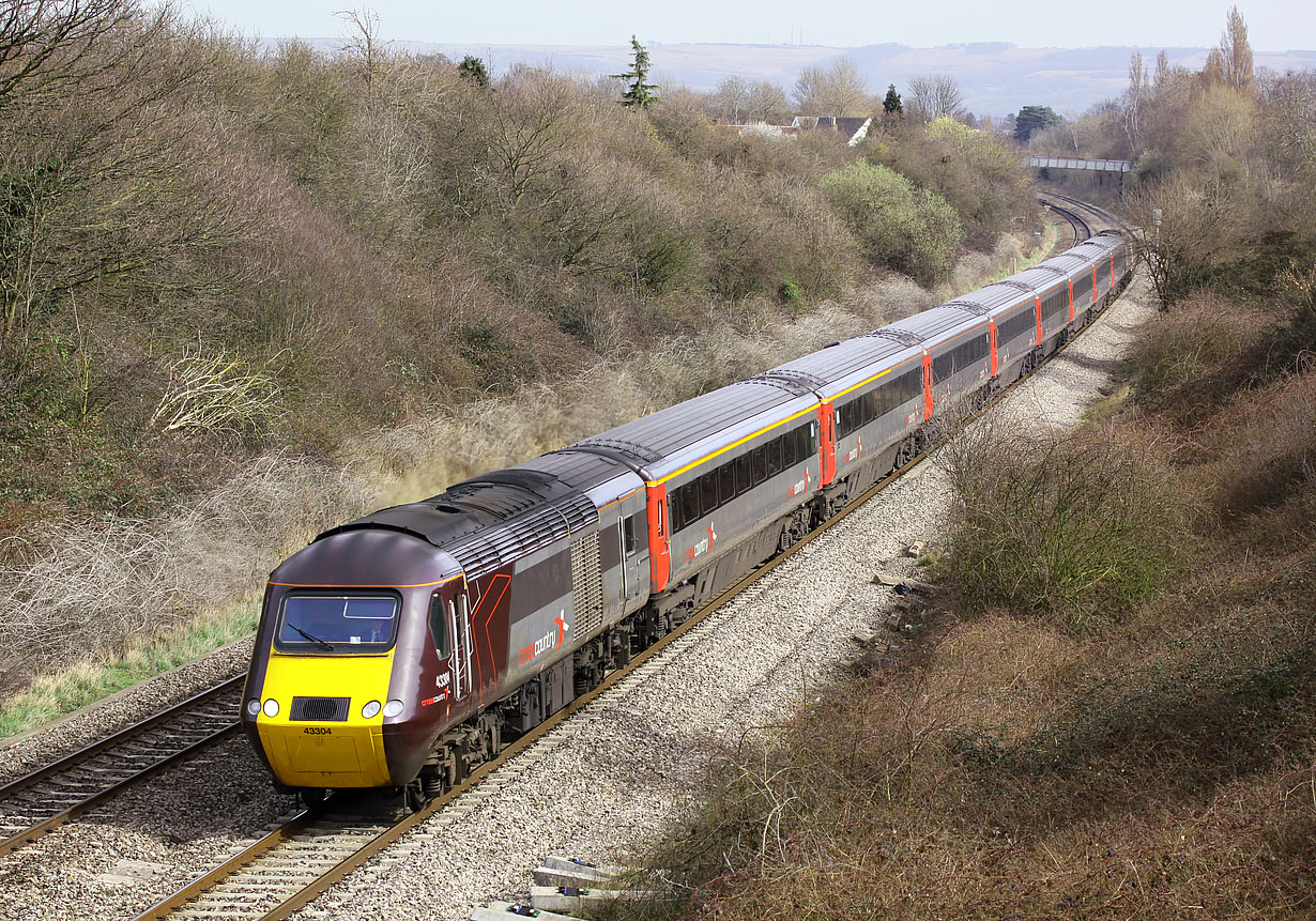 43304 Up Hatherley 16 March 2009
