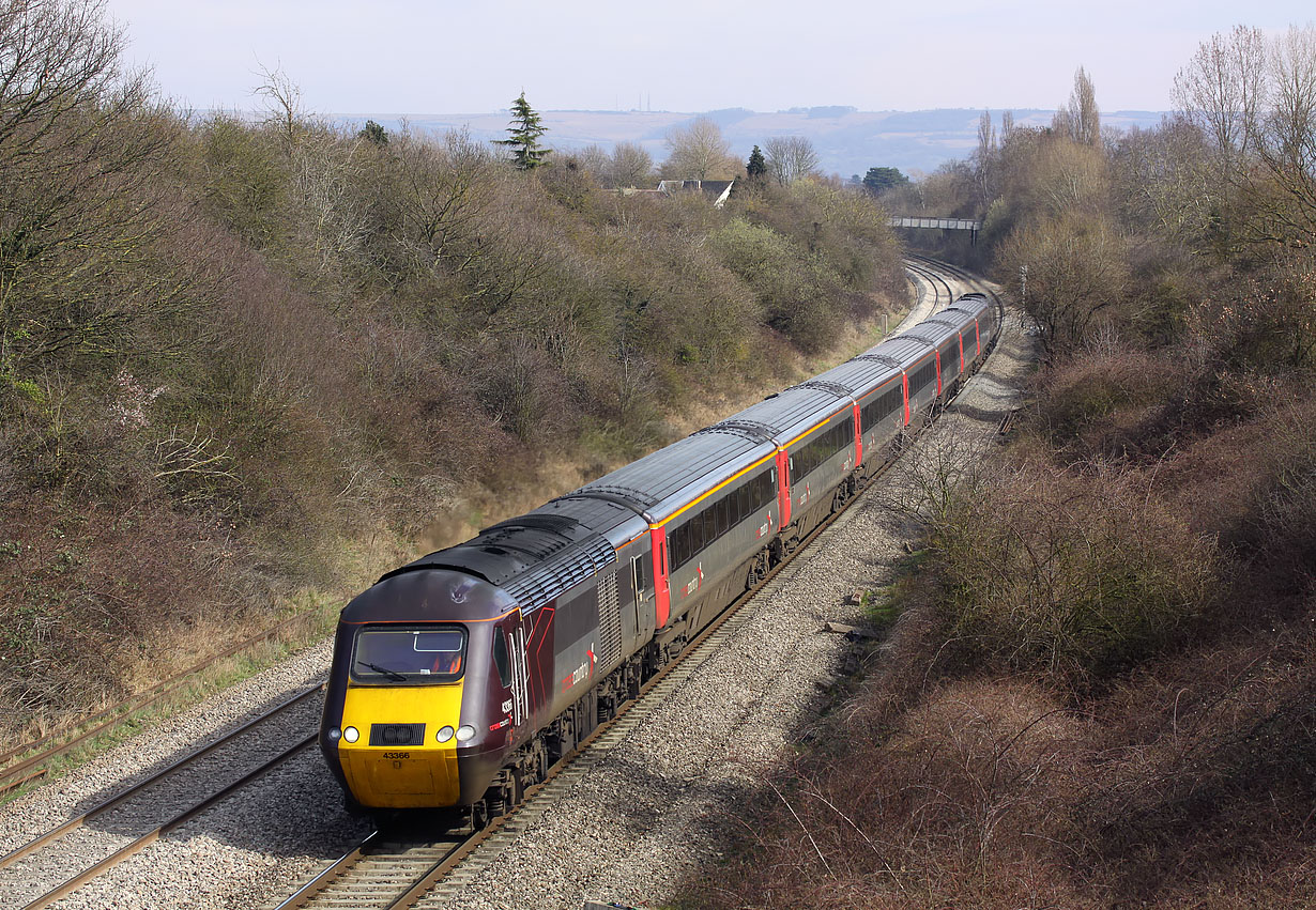 43366 Up Hatherley 14 March 2011