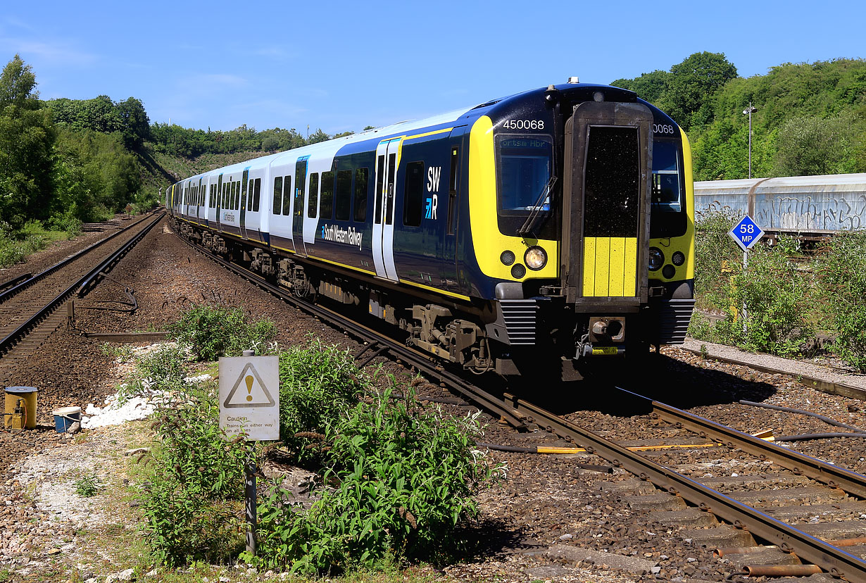 450068 & 450107 Micheldever 14 June 2022