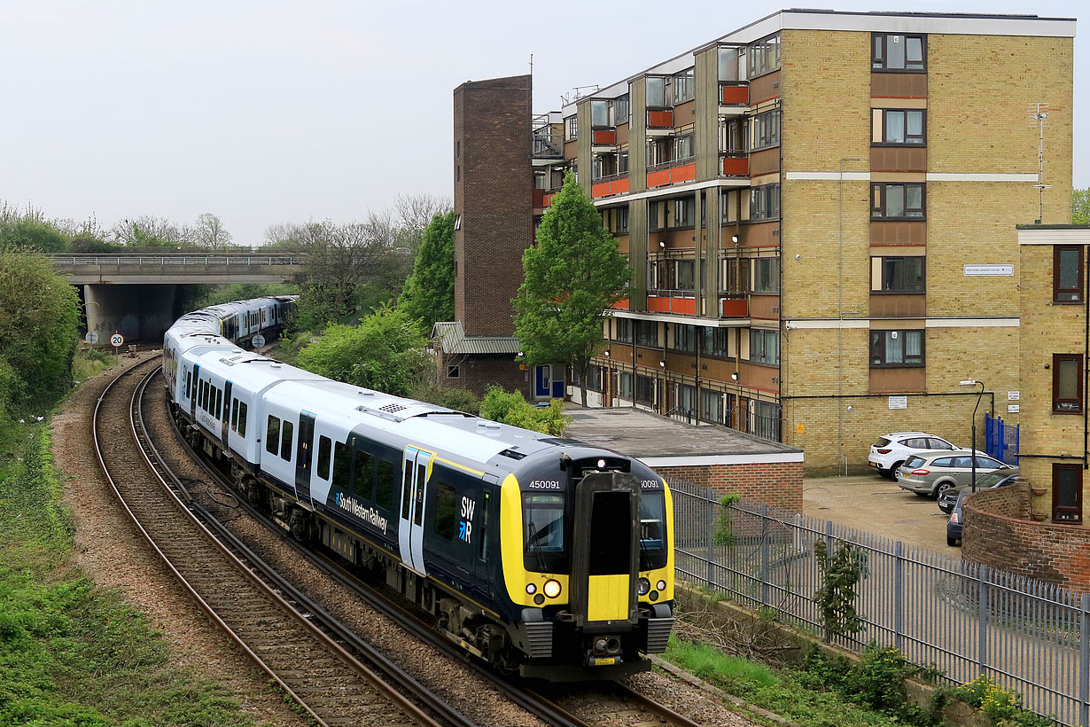 450091 & 450030 Portcreek Junction 23 April 2022