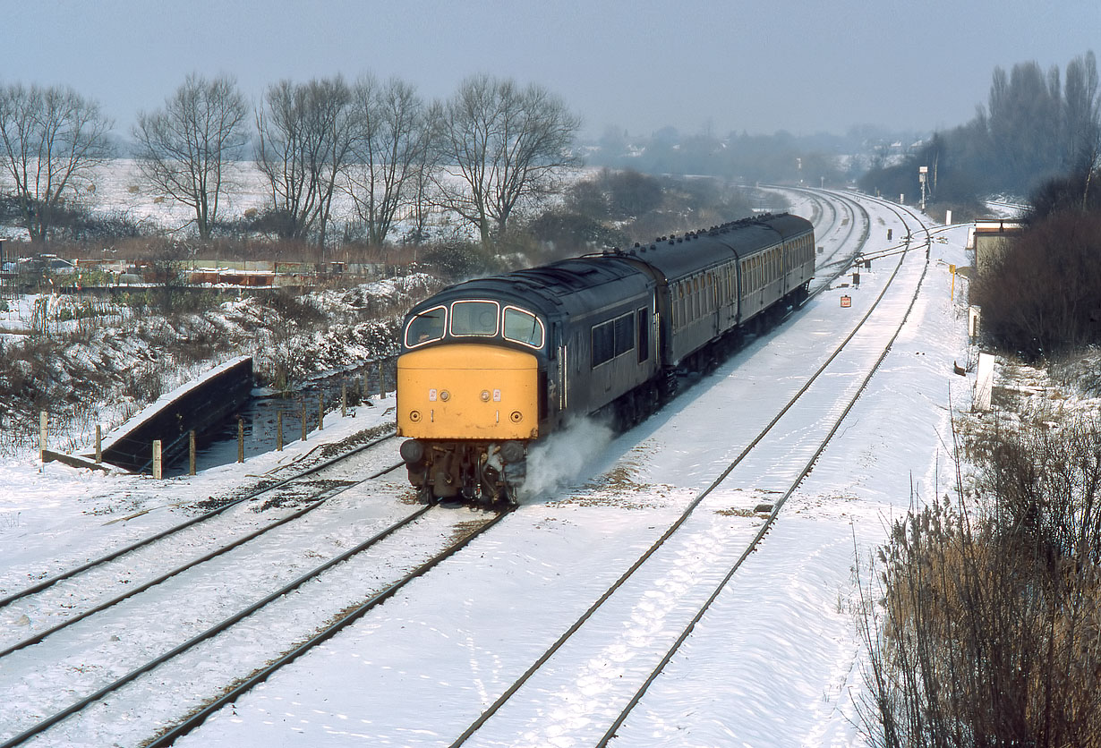 45013 Oxford North Junction 12 February 1985