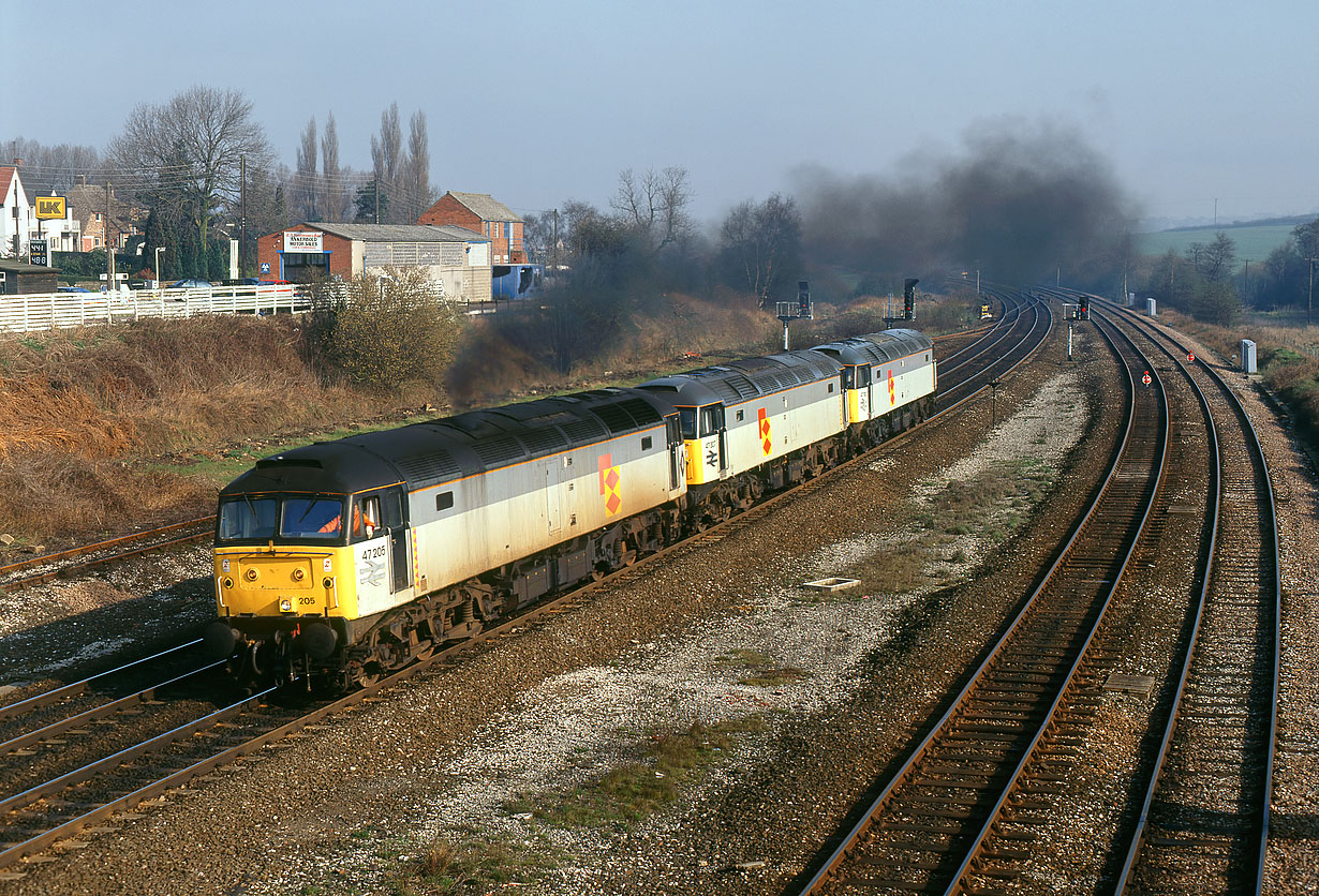 47205, 47307 & 47313 Clay Cross 9 April 1992