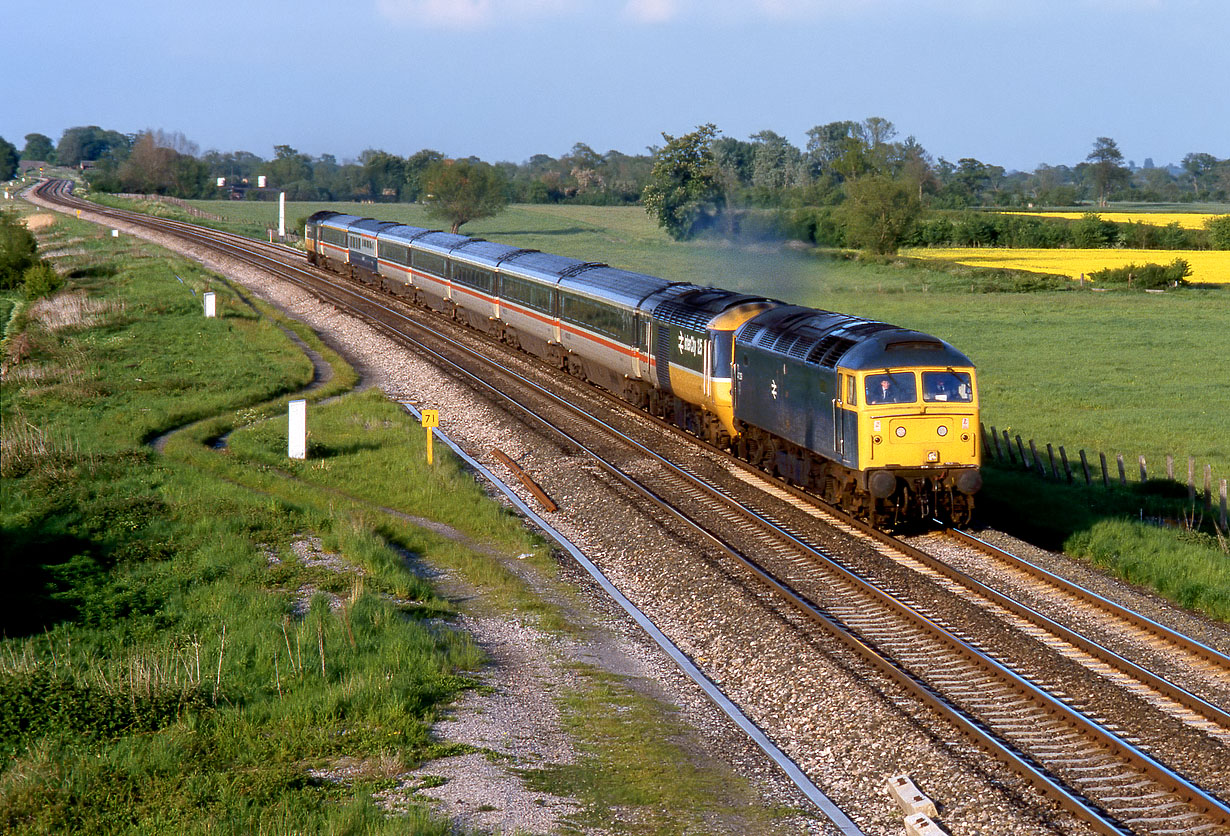 47239 & 43033 Shrivenham (Ashbury Crossing) 29 May 1986