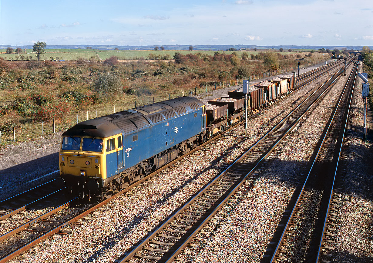 47364 South Moreton (Didcot East) 24 October 1989