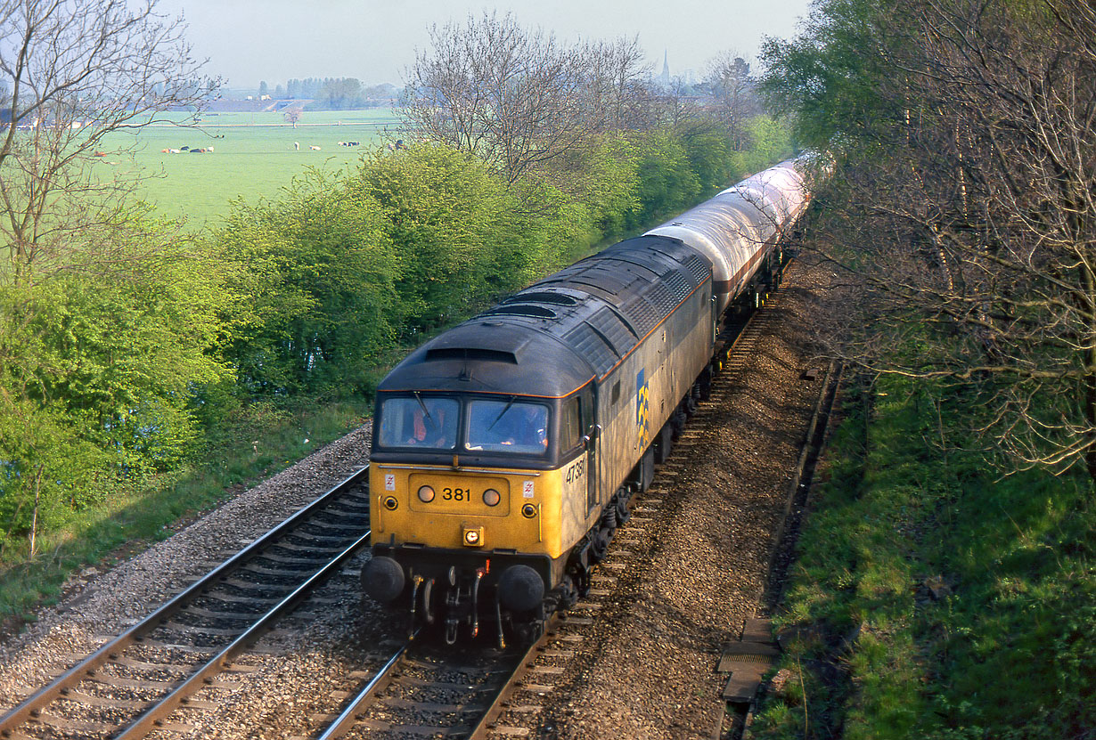 47381 Aynho Junction 28 April 1990