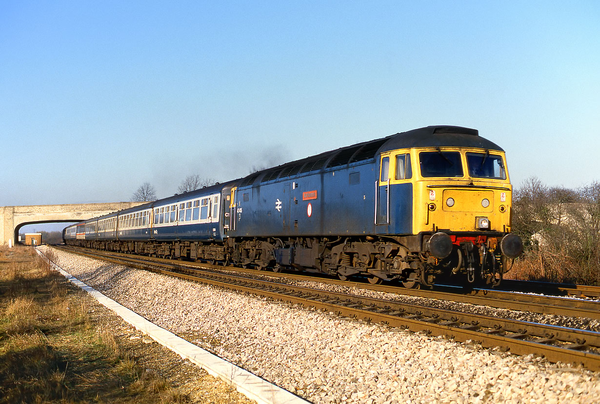 47405 Wolvercote Junction 26 January 1986