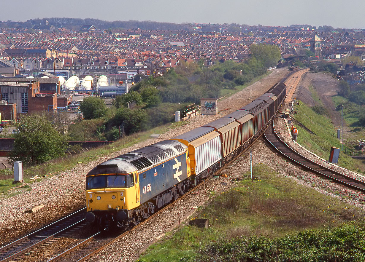 47436 Narroways Hill Junction 16 April 1991