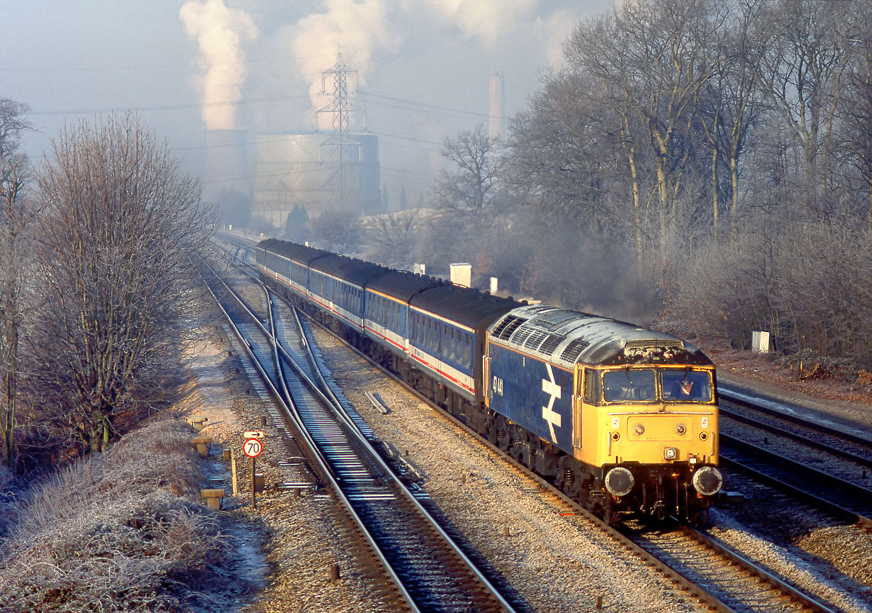 47441 South Moreton (Didcot East) 11 December 1991