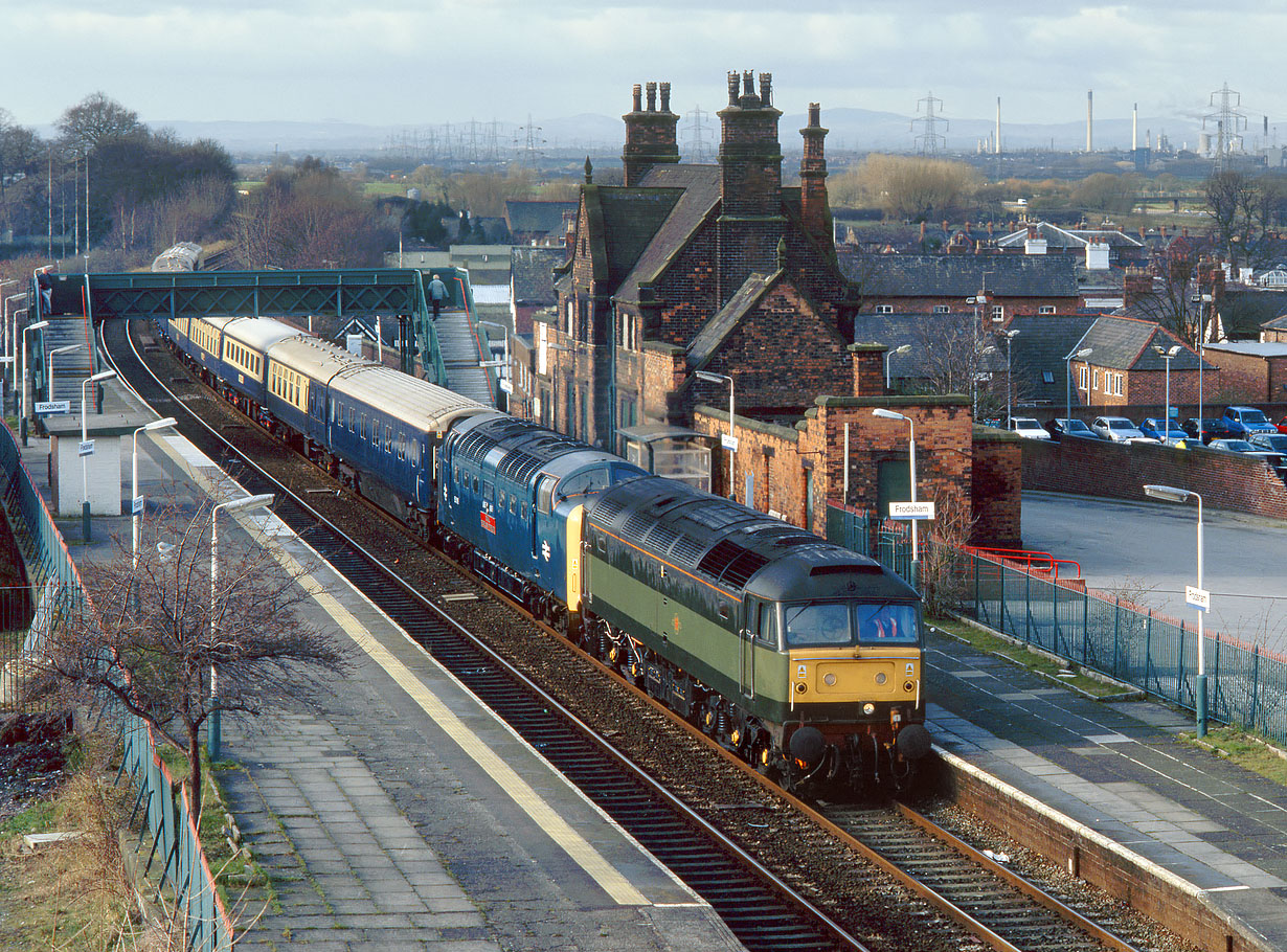 47488 & 55019 Frodsham 4 March 2000