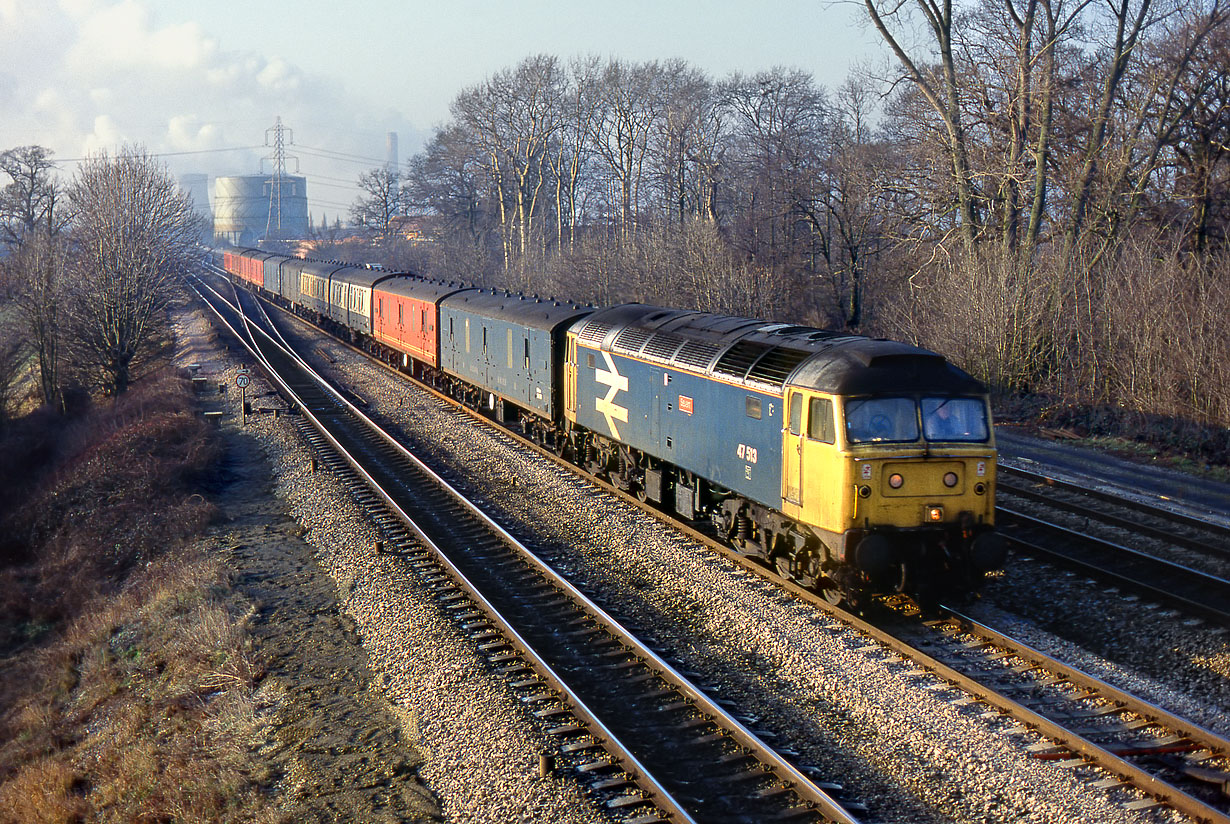 47513 South Moreton (Didcot East) 29 January 1992